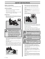 Предварительный просмотр 8 страницы Jonsered FR2216 FA2 Operator'S Manual