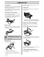 Предварительный просмотр 12 страницы Jonsered FR2216 FA2 Operator'S Manual