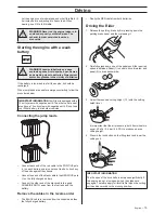 Предварительный просмотр 15 страницы Jonsered FR2216 FA2 Operator'S Manual