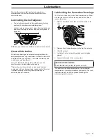 Предварительный просмотр 27 страницы Jonsered FR2216 FA2 Operator'S Manual