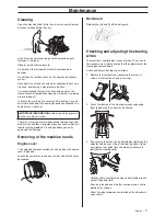 Предварительный просмотр 17 страницы Jonsered FR2312 MA Operator'S Manual