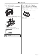 Предварительный просмотр 23 страницы Jonsered FR2312 MA Operator'S Manual