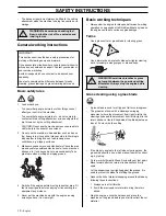 Preview for 10 page of Jonsered GC 2125 Operator'S Manual