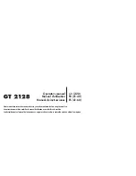 Jonsered GT 2128 Operator'S Manual preview