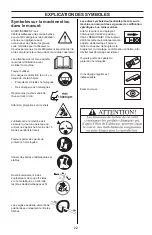 Preview for 22 page of Jonsered GT 2228 Operator'S Manual