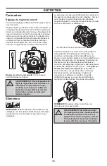 Preview for 36 page of Jonsered GT 2228 Operator'S Manual