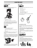 Предварительный просмотр 17 страницы Jonsered GT2123 Operator'S Manual