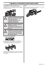 Предварительный просмотр 49 страницы Jonsered HT2218 Operator'S Manual