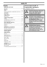 Предварительный просмотр 63 страницы Jonsered HT2218 Operator'S Manual