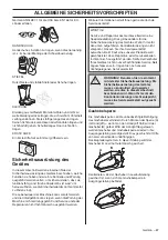 Предварительный просмотр 87 страницы Jonsered HT2218 Operator'S Manual