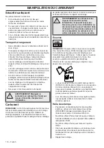 Предварительный просмотр 110 страницы Jonsered HT2218 Operator'S Manual