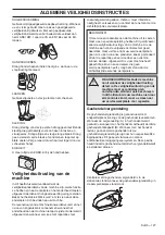 Предварительный просмотр 127 страницы Jonsered HT2218 Operator'S Manual