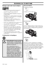 Предварительный просмотр 254 страницы Jonsered HT2218 Operator'S Manual