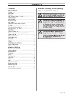 Предварительный просмотр 3 страницы Jonsered HTE2123 Operator'S Manual