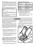 Preview for 4 page of Jonsered J160AWD Operator'S Manual