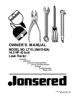 Jonsered JNA1542A Owner'S Manual preview