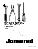 Preview for 1 page of Jonsered JNART5B Owner'S Manual