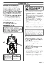 Preview for 19 page of Jonsered L2821 Operator'S Manual