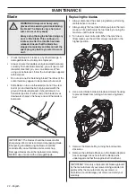 Preview for 22 page of Jonsered L2821 Operator'S Manual