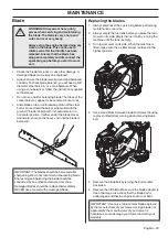 Предварительный просмотр 23 страницы Jonsered L4621 Operator'S Manual