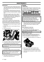 Preview for 20 page of Jonsered L4721 Operator'S Manual