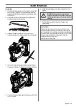 Preview for 23 page of Jonsered L4721 Operator'S Manual