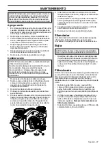 Preview for 47 page of Jonsered L4721 Operator'S Manual