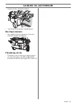 Предварительный просмотр 21 страницы Jonsered LM 2146CMD Operator'S Manual