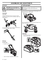 Предварительный просмотр 62 страницы Jonsered LM 2146CMD Operator'S Manual