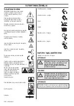 Предварительный просмотр 250 страницы Jonsered LM 2146CMD Operator'S Manual