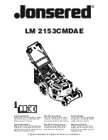 Jonsered LM 2153CMDAE Instruction Manual предпросмотр