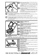 Предварительный просмотр 20 страницы Jonsered LM 2153CMDAE Instruction Manual