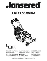 Jonsered LM 2156CMDA Instruction Manual preview