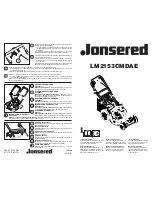 Jonsered LM2153CMDAE Instruction Manual предпросмотр