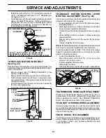 Предварительный просмотр 21 страницы Jonsered LT 13(A) Owner'S Manual