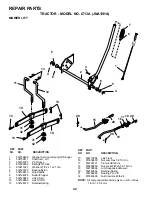 Предварительный просмотр 42 страницы Jonsered LT 13(A) Owner'S Manual