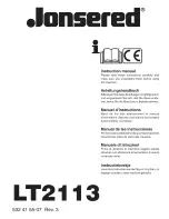 Jonsered LT2113 Instruction Manual preview