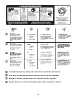 Предварительный просмотр 17 страницы Jonsered LT2113CM Instruction Manual