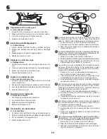 Предварительный просмотр 74 страницы Jonsered LT2113CM Instruction Manual