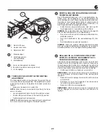 Предварительный просмотр 77 страницы Jonsered LT2113CM Instruction Manual