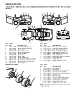 Предварительный просмотр 4 страницы Jonsered LT2116CMA2 Spare Parts