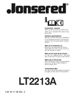 Jonsered LT2213 CA Instruction Manual preview