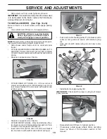 Предварительный просмотр 19 страницы Jonsered LT2216 Operator'S Manual