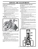 Предварительный просмотр 21 страницы Jonsered LT2216 Operator'S Manual