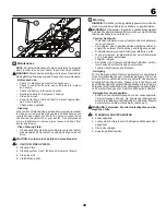 Предварительный просмотр 49 страницы Jonsered LT2217A Instruction Manual