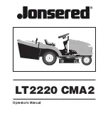 Preview for 1 page of Jonsered LT2220 CMA2 Operator'S Manual