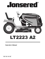 Preview for 1 page of Jonsered LT2223 A2 Operator'S Manual