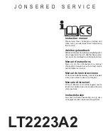 Jonsered LT2223A2 Instruction Manual preview