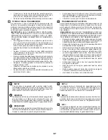 Предварительный просмотр 37 страницы Jonsered LT2320A2 Instruction Manual