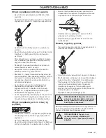 Preview for 47 page of Jonsered PA 1100 Operator'S Manual